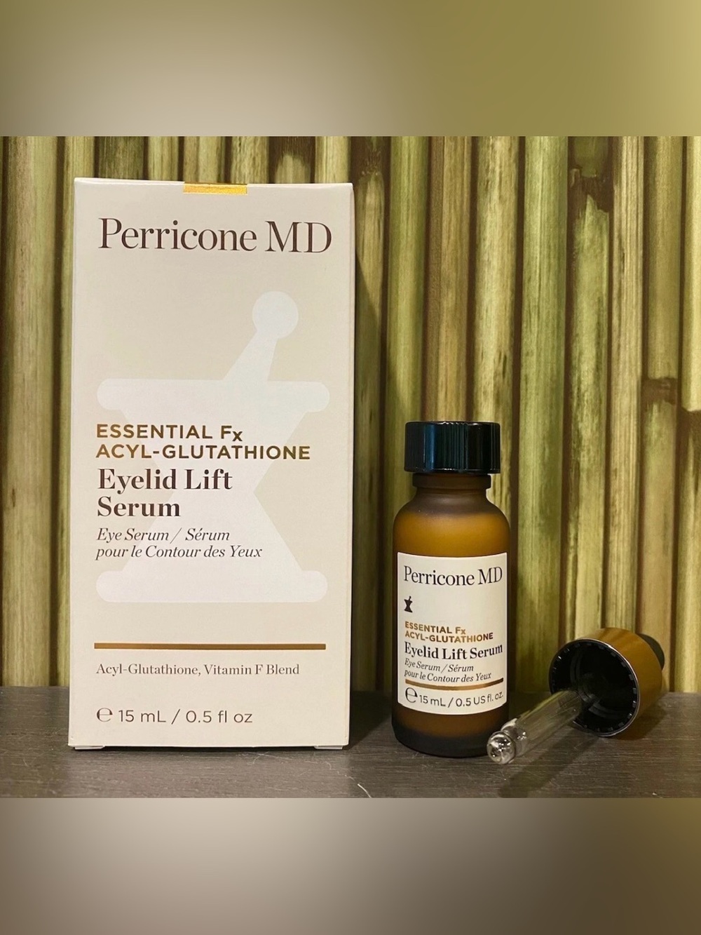 Perricone MD Essential Fx Acyl-Glutathione Eyelid Lift Serum .5 oz 15 ml NIB!